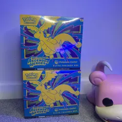 2 x Pokemon TCG Ascended Heroes Pokemon Center Elite Trainer Box ETB Brand New! - Image 1