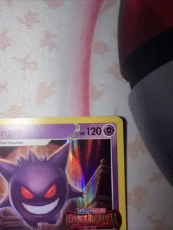 Pokemon Gengar - SWSH241 - Black Star Promo - Lost Origin Prerelease STAMP NM 05 - Image 3