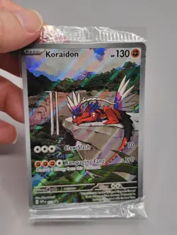 Koraidon SVP 014 Pokemon TCG Scarlet & Violet Promo NEW SEALED NM - Image 2