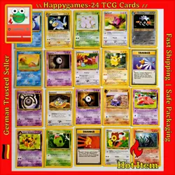 20x Pokemon Karten WOTC Sammlung gemischt div. Set TCG non Holo /Z29 - Image 1