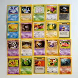 20x Pokemon Karten WOTC Sammlung gemischt div. Set TCG non Holo /Z29 - Image 2
