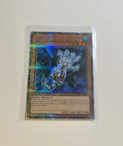 Yu-Gi-Oh! Ice Hand #RA04-EN225 1st Edition Quarter Century Secret Rare (NM) - Image 1