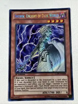 Snoww, Unlight of Dark World - LCJW-EN248 Secret Rare 1st Edition LP - Image 1