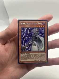 Yu-Gi-Oh LCJW-EN248 Snoww, Unlight of Dark World 1st Edition Secret Rare Yugioh - Image 3