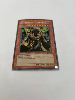 Yu-Gi-Oh! Invader of Darkness IOC-111 Secret Rare Near Mint FREE SHIPPING! - Image 2