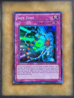 Yugioh Safe Zone EXVC-EN078 Super Rare MP - Image 1