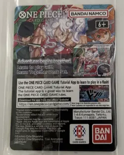 One Piece US Voyage College Basketball Promo Card Monkey D Luffy With Poster - Image 3