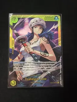 One Piece CCG English Trafalgar Law SEC EB03-062 NM Heroine Edition - Image 1