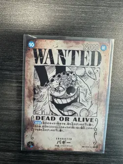 Bandai One Piece Card Game OP09 Buggy Character Card OP09-061 - Image 1