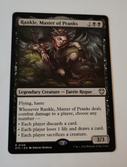 MtG Rankle, Master of Pranks (OTC-0148) Rare English MINT - Image 1