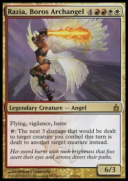 MTG RAZIA, BOROS ARCHANGEL POOR - RAZIA, ARCANGELO BOROS - RAV - MAGIC - Image 1