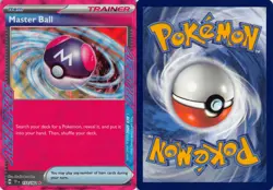 Master Ball 153/162 ACE SPEC Rare Temporal Forces Pokemon NM - Image 3