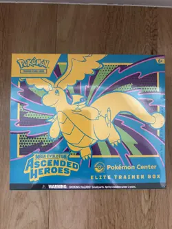 Pokemon TCG: Mega Evolution | Ascended Heroes | POKEMON CENTER ETB - IN HAND ✨ - Image 1