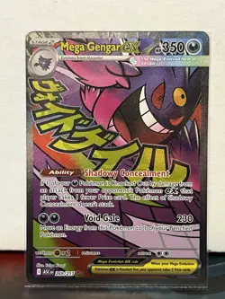 Pokemon Mega Gengar EX XY Rare Foil 269/217 Ascended Heroes - Holo Card - Image 1