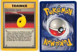 Devolution Spray 72/102 Rare Base Set Pokemon MP - Image 3