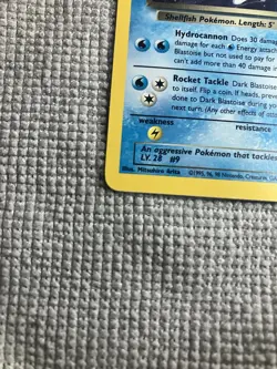💎🔥Pokemon TCG HOLO Dark Blastoise 3/82 Team Rocket Near Mint B - Image 4