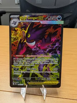 Mega Gengar ex 284/217 SIR Secret Rare Pokemon Ascended Heroes MINT Pack Fresh - Image 1