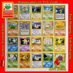 20x Pokemon Karten WOTC Sammlung gemischt div. Set TCG non Holo /T3 - Image 1