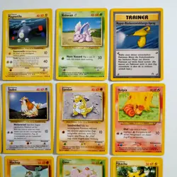 20x Pokemon Karten WOTC Sammlung gemischt div. Set TCG non Holo /T3 - Image 4