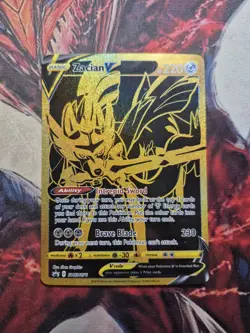 Zacian V SWSH076 NM - Pokemon Black Star Promo - Sword & Shield Promo - Image 1