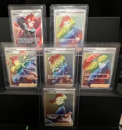 Pokemon Full Art Trainer Lot Of 6 NM/M - Image 1
