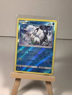 Alolan Vulpix - 21/145 Reverse Holo SM - Guardians Rising - LP - NM Pokemon TCG - Image 1