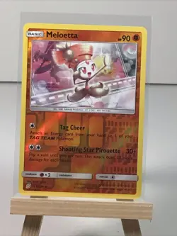 Meloetta 123/236 - SM Unified Minds Reverse Holo LP Pokemon TCG - Image 1