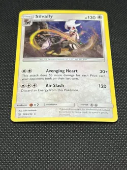 Pokemon Tcg Silvally 184/236 Unified Minds Cosmos Holo - Image 2