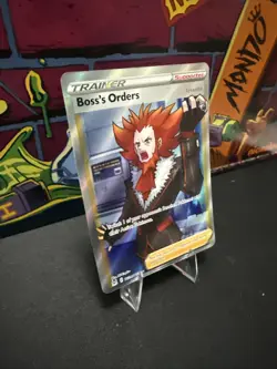 Pokemon TCG Boss's Orders Trainer Gallery Holo Card TG24/TG30 Lost Origin - Image 2
