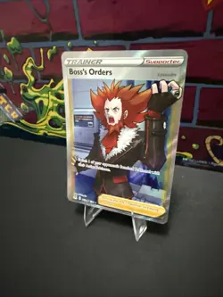 Pokemon TCG Boss's Orders Trainer Gallery Holo Card TG24/TG30 Lost Origin - Image 3