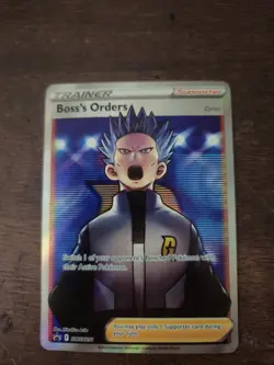 Pokemon Boss's Orders Cyrus Full Art Promo Trainer Card SWSH251 Holo SWSH - Image 1