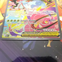 Pokemon TCG Mega Venusaur EX SIR 177/132 Mega Evolutions - NM - Image 4