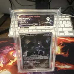 2023 POKEMON MEWTWO SVP 052 BLACK STAR PROMO 151 ULTRA PREMIUM COLLECTION ACE 9 - Image 1