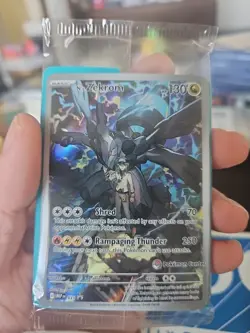 2026 N's Zekrom 031 MEP Ascended Heros ETB Promo Pokemon Center Stamp SEALED - Image 1