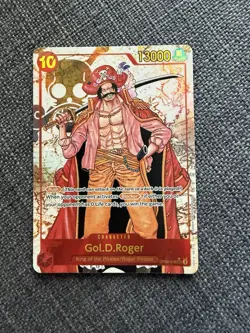 One Piece CCG Gol D. Roger Alternate Art , OP09-118, Mint - Image 1