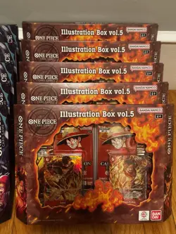 One Piece Card Game: Illustration Box (IB-05) Vol.5 X5 and Vol.6 X5 - QTY 10 - Image 3