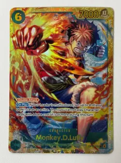 Monkey.D.Luffy SEC OP13-118 - One Piece TCG Carrying On His Will - English - Image 1