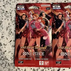 One Piece CCG Heroines' Edition EB-03 Booster Pack Lot 2 New Factory Sealed - Image 2