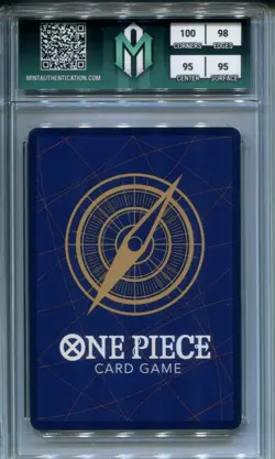 2025 One Piece Nami OP14-031 SR Alt Art The Azure Sea's Seven MA 10 - Image 2
