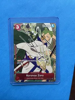 Roronoa Zoro OP01-025 English Version 1st Anniversary Set One Piece Promo - Image 1