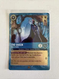 The Queen - Mirror Seeker 12 Disney Lorcana Promo Cards Holo - Image 1