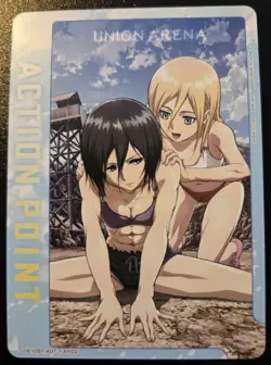 Action Point (Mikasa) UE10BT/AOT-1-AP02 Attack On Titan Union Arena TCG - Image 1