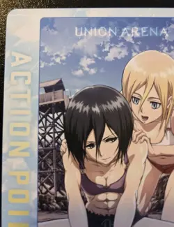 Action Point (Mikasa) UE10BT/AOT-1-AP02 Attack On Titan Union Arena TCG - Image 2