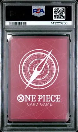 Shanks PSA Magazine Promo PSA 10 OP09-001 - One Piece Promotion Cards Foil 2025 - Image 2