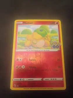 Pokemon Go Numel Reverse Holo Card 013/078 Peelable Ditto, Near Mint TCG - Image 3