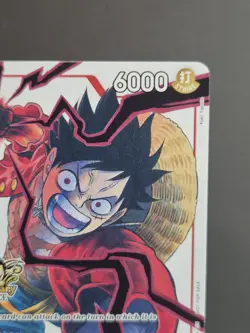 One Piece TCG - Monkey D. Luffy ST01-012 - 3rd Anniversary Promo Card - ENG - NM - Image 3