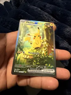 Pokemon Pikachu EX Holo 276/217 ASC Thunderbolt Card English Standard - Image 2