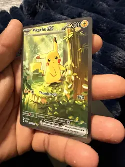 Pokemon Pikachu EX Holo 276/217 ASC Thunderbolt Card English Standard - Image 3