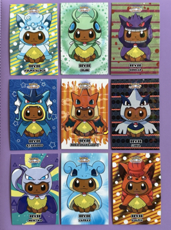 Eevee Ponchos - Pokemon Let's Go Eevee Card Database Cracked Ice - Image 1