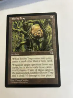 booby trap MTG Magic the gathering card - Image 1
